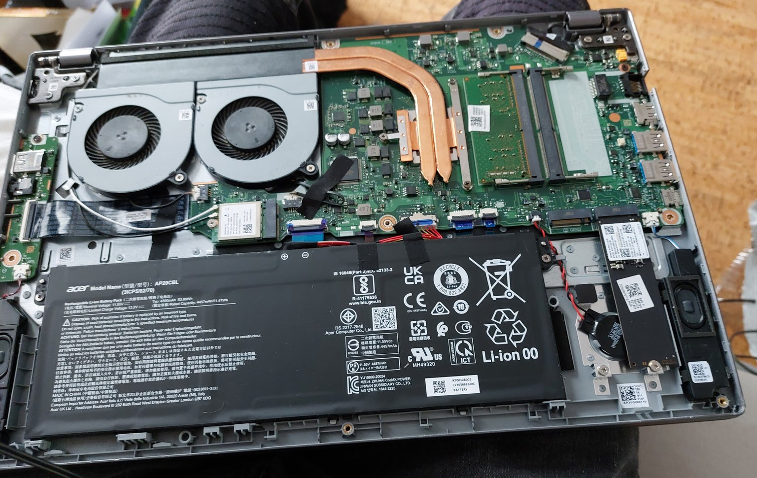 How to replace and fix ACER A315-59 A515-47 A515-57 S50-54 30pin 0.5mm LED DC020042B00 50.K3MN2.005 LCD Cable (acer A515-47)